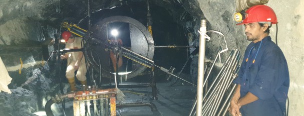 Simba Junior in Underground Mine
